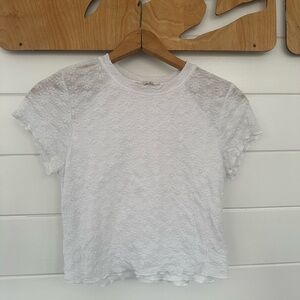 White Lace Women Top
